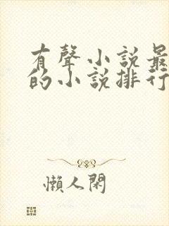 有声小说最好听的小说排行榜