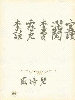 李霖李澜官场小说免费阅读