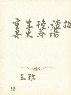 重生后,渣总追妻火葬场