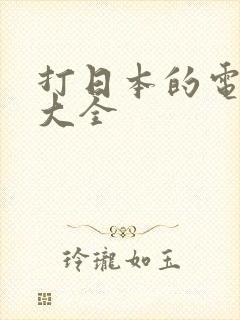 打日本的电视剧大全封面