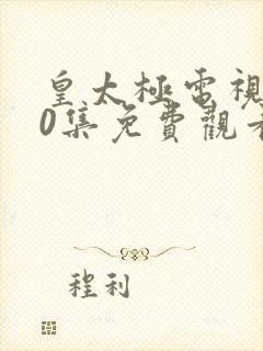 皇太极电视剧40集免费观看封面