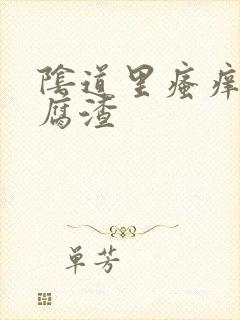 阴道里瘙痒有豆腐渣