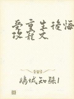 受重生后悔弥补攻宠文