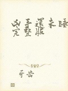 凶手还未睡免费完整版