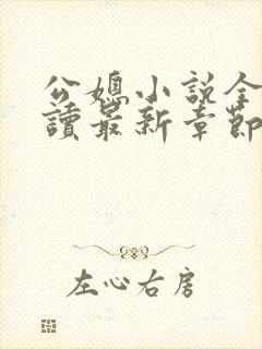 公媳小说全文阅读最新章节内容