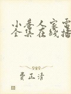 小巷人家电视剧全集在线播放16集