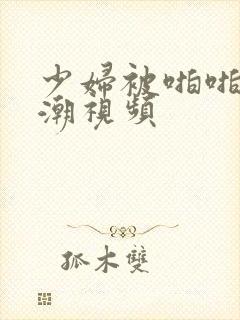 少妇被啪啪啪高潮视频封面