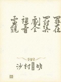 电视剧罚罪免费观看全集在线播放