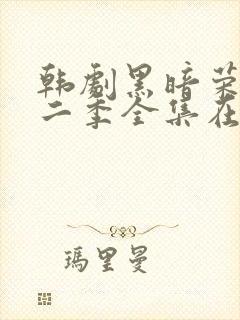 韩剧黑暗荣耀第二季全集在线观看中字