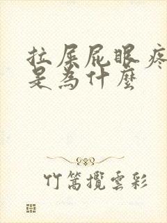 拉屎屁眼疼有血是为什么封面