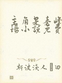 主角是秦峰的官场小说免费阅读