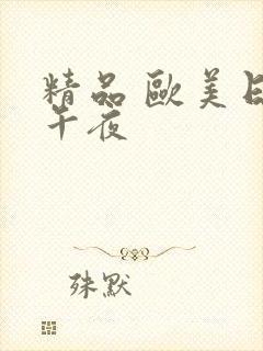 精品 欧美日韩午夜