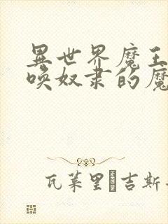 异世界魔王与召唤奴隶的魔术