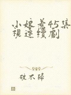 小娘惹45集电视连续剧