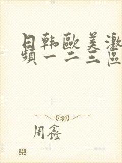 日韩欧美激情视频一二三区