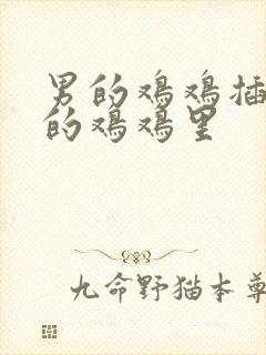 男的鸡鸡插入女的鸡鸡里