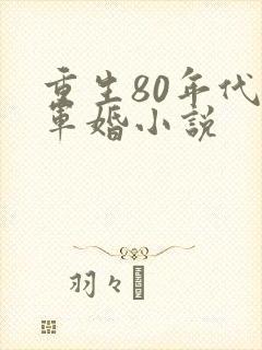 重生80年代的军婚小说