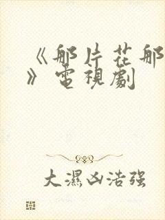 《那片花那片海》电视剧