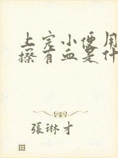 上完小便用纸巾擦有血是什么情况