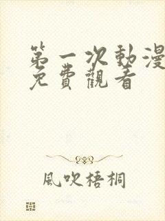 第一次动漫全集免费观看