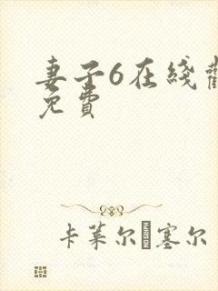 妻子6在线观看免费