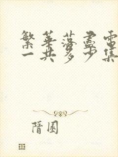 繁华落尽电视剧一共多少集