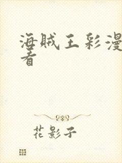 海贼王彩漫在哪看