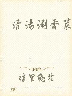 清汤涮香菜沉溺