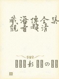 藏海传全集在线观看超清