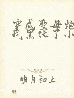 穿成圣母炮灰后我黑化了小说免费阅读