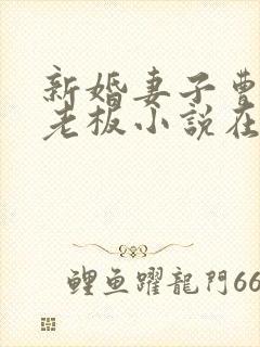 新婚妻子曹仁菜老板小说在线阅读封面