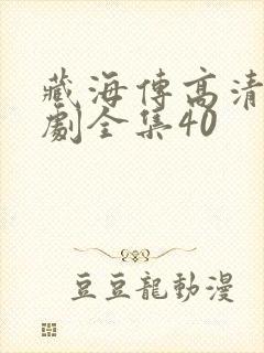 藏海传高清电视剧全集40