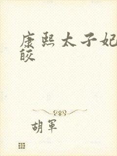 康熙太子妃沈皎皎