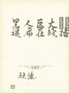 黑人巨大さとう遥希在线播放封面