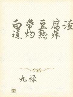 白带豆腐渣状阴道灼热痒