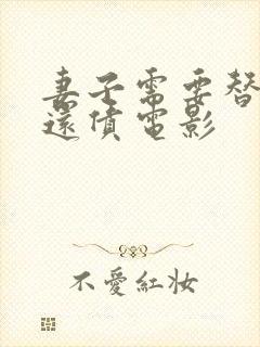 妻子需要替丈夫还债电影封面