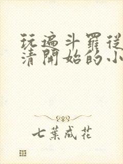 玩遍斗罗从朱竹清开始的小说但目前