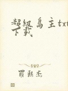 超级岛主txt下载