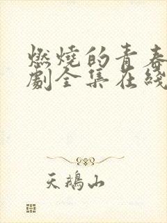 燃烧的青春电视剧全集在线观看免费