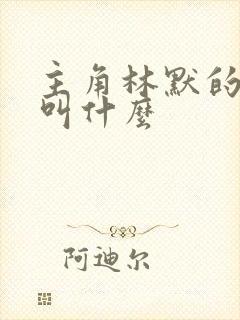 主角林默的小说叫什么封面