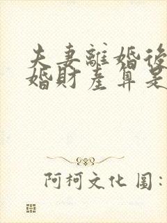 夫妻离婚后又复婚财产算是婚前财产吗封面