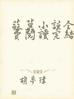 苏莫小说全文免费阅读完结篇