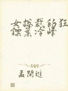 女总裁的狂龙保镖叶冷峰