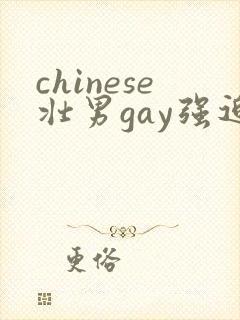 chinese壮男gay强迫野外xx激情