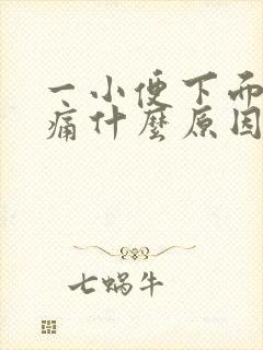 一小便下面就刺痛什么原因