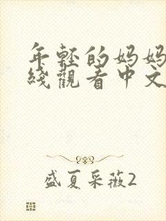 年轻的妈妈2在线观看中文字幕封面