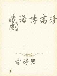 藏海传高清电视剧