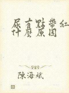 尿有点带红色是什么原因