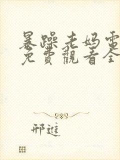 暴躁老妈电视剧免费观看全集