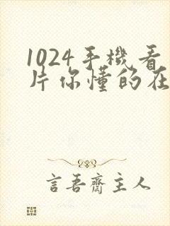 1024手机看片你懂的在线观看